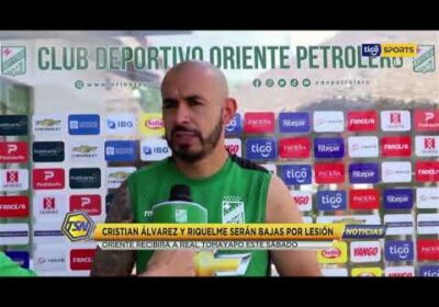 Cristian Álvarez y Riquelme serán bajas por lesión. Oriente recibirá a Real Tomayapo este sábado.