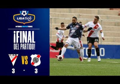 90+8′ ¡Final del partido! Marcador igualado en El Alto entre Always Ready y Nacional Potosí.