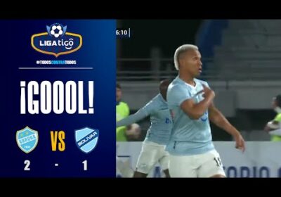 ¡Gol de Aurora! Jair Reinoso define para que Aurora vuelta a estar arriba en el marcador.