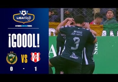 ¡Gol de Independiente! Thomaz Santos disparó con zurda para poner en ventaja al ‘Matador’.