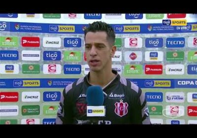 Estas fueron las palabras de Thomas Santos jugador Tigo del partido.
