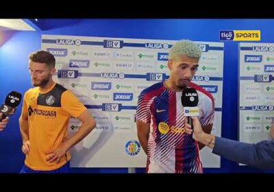 #GiraMundial | Ronald Araujo EN EXCLUSIVA para las cámaras de #TigoSportsBolivia 🔵🟡