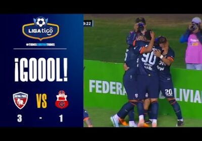¡Gol de Royal Pari! Centro de Alexis Ribera y cabezazo de Federico Sellecchia para el tercer gol.