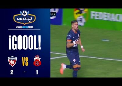 ¡Gol de Royal Pari! Potente remate de Joel Amoroso para reventar el arco de Guabirá.