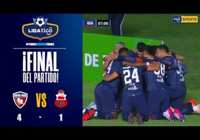 ¡Final del partido! Victoria importante de Royal Pari tras golear a Guabirá en el Tahuichi.