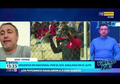 #VamosYa❗️Flavio Robatto, habla sobre el polémico empate entre Always Ready 🆚 Nacional Potosí 🔥