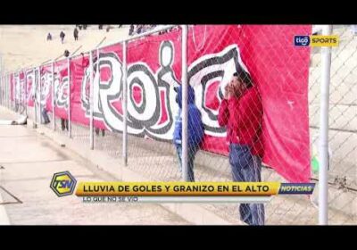 🚨 Lluvia de goles y granizo en El Alto. Lo que no se vio del empate entre Always y Nacional Potosí.