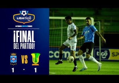 90+6′ ¡Final del partido! Atlético Palmaflor rescató un empate sobre el final en el Tahuichi.