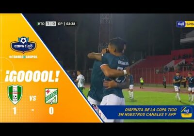 3′ ¡Gol de Real Tomayapo! Agustín Graneros pone en ventaja al equipo tarijeño en el IV Centenario.