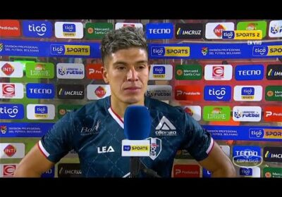 Estas fueron las palabras de Matías Noble jugador Tigo del partido.