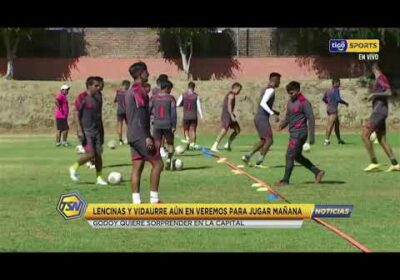 🚨 Lencinas y Vidaurre aún en veremos para jugar mañana. Godoy quiere sorprender en la capital.