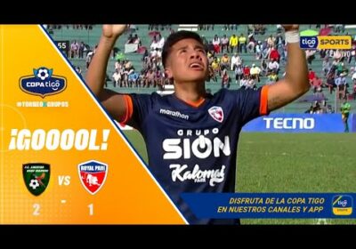 🏆44′ ¡Gol de Royal Pari! Celin Padilla anota desde un tiro libre y mete en partido al ‘Inmobiliario’