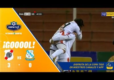 41′ ¡Gol de Nacional Potosí! Martín Prost marca el tercer gol local tras una rápida recuperación.