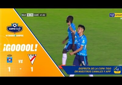 40′ ¡Gol de Blooming! Centro preciso de César Romero para César Menacho ponga el empate.
