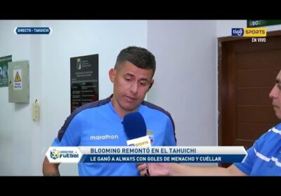 Juan Carlos Arce 🔥 uno de los destacados de la victoria de Blooming ante Always.