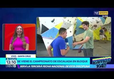 #VamosYa❗ ¡Se acerca la tercera fecha nacional del emocionante Campeonato de Escalada en Bloque!