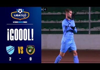 🏆45+2′ ¡Gol de Bolívar! Gran jugada individual de Patricio Rodríguez, definición cruzada.