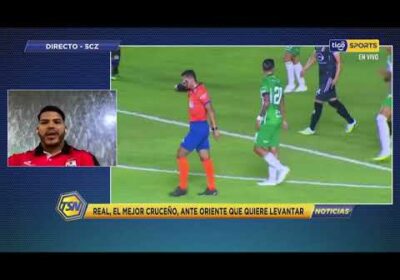 Walter Antelo, defensor de Real Santa Cruz, habló con Tsn. sobre el encuentro con Oriente Petrolero.