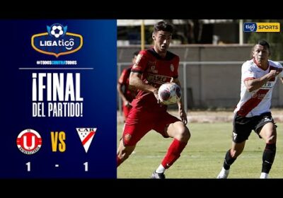 🏆¡Final del partido! FC Universitario logró un importante empate sobre el final del encuentro.
