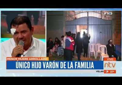 Padres de menor arrollado por un taxi piden justicia