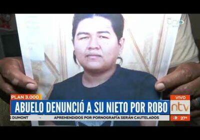 Su propio nieto le robó Bs. 52.400 y 100 dólares