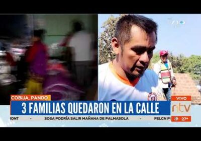 Incendio de gran magnitud en Cobija – Pando deja en la calle a tres familias