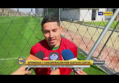 🚨 Intensidad y concentración pide Gustavo Costas para los partidos tanto de local como visitante. 🫡