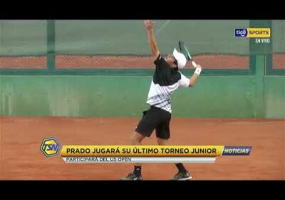 🚨 Prado jugará su último torneo Junior. Participará de US Open. 🥎