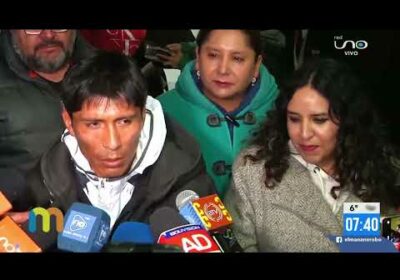 Hector Garibay llega a Bolivia y conversa con Red Uno