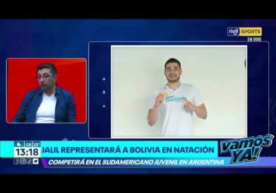 Robert Jalil, nadador representará a Bolivia 🇧🇴 en el mundial de junior de natación en Israel 🇮🇱