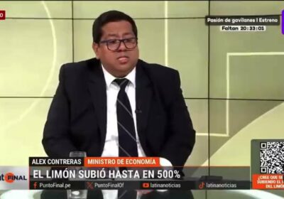 🇵🇪 | LO ÚLTIMO: El Ministro de Economía de Perú, Alex Contreras, recomendó no…