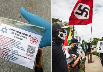 🇺🇸 | Residentes de Okeechobee, Florida, horrorizados tras encontrar folletos antisemitas en las entradas…