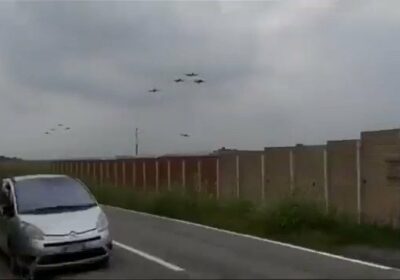 🇮🇹 | URGENTE: Se estrella un avión militar en Italia