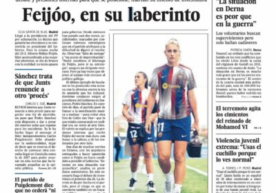 ️ #Portada | Feijóo, en su laberinto; La RFEF y las jugadoras acercan posturas;…