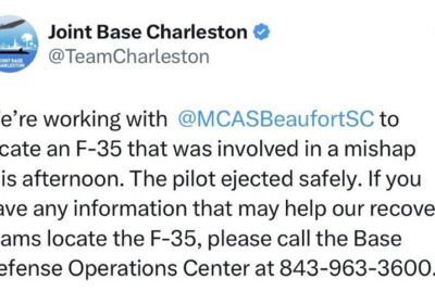 🇺🇲 | Comunicado de la Base Conjunta Charleston en el que informa que está…