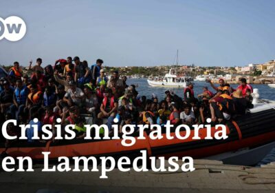 Más de migrantes africanos llegan a Lampedusa La presidenta de la Comisión Europea y…