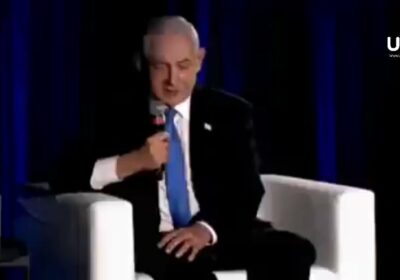 🇺🇸🇮🇱 | EN VIDEO: El primer ministro israelí Benjamín Netanyahu califica entre risas a…