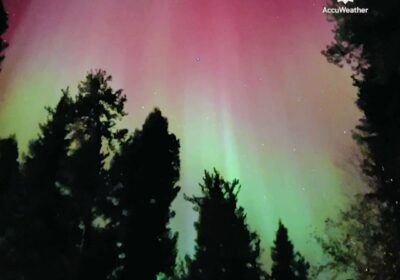 🇨🇦 | Las espectaculares auroras boreales captadas el 12/09 desde Manitoba, Canadá