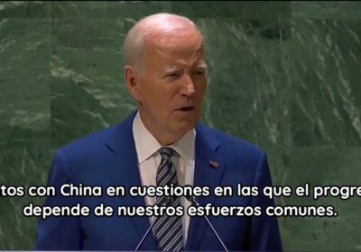 🇺🇸 | Biden dice en su discurso en la ONU, que nada es más…