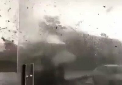 🇨🇳️ | Aterrador tornado azotó hoy Suqian en la provincia de Jiangsu, China