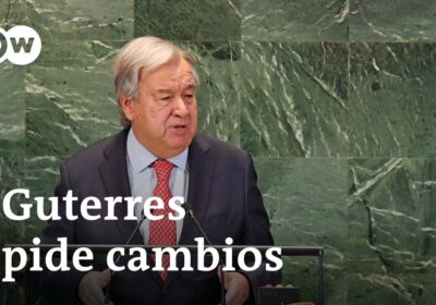 «Las instituciones no reflejan el mundo actual» El secretario general de la ONU, António…