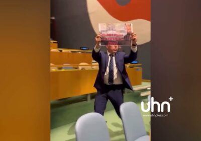 🇺🇳🇮🇱🇮🇷 | Durante el discurso de Ebrahim Raisi en la ONU, el representante de…