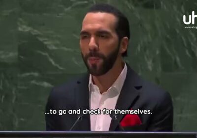 🇸🇻🇺🇳 | Nayib Bukele en la ONU: «No hay una única receta para todos»…