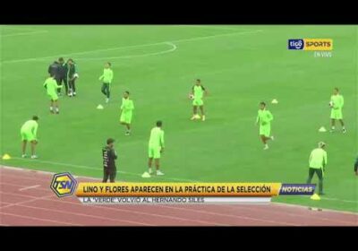 🚨Lino y Flores aparecen en la práctica de la selección ✅. La ‘Verde’ 🇧🇴 volvió al Hernando Siles.