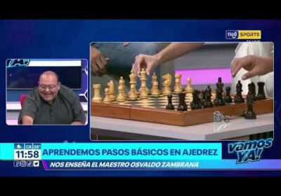 Osvaldo Zambrana 🥇, el mejor entre 112 ajedrecistas ♟️, ganó el Sudamericano de Ajedrez en Lima.