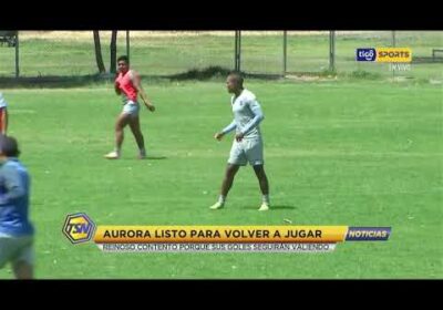 🚨 Aurora listo para volver a jugar 💪🏻. Reinoso contento por que sus goles seguirán valiendo.