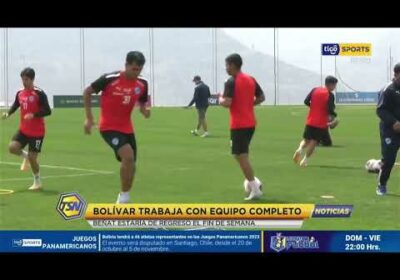 🚨Bolívar trabaja con equipo completo 🔥. Beñat estaría de regreso el fin de semana.
