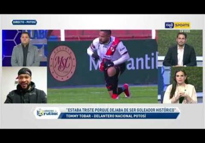 🔬  «Se decidió lo mejor, de continuar los torneos» 🤩, Tommy Tobar – Delantero de Nacional Potosí.