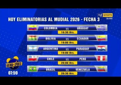 Fecha de partidazos🔥 Conoce el fixture de la fecha 3 y la tabla de posiciones de las Eliminatorias