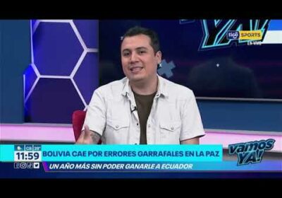 #VamosYa❗️ Juan Talavera: “¿No te parece que le estamos exigiendo mucho a Bolivia?” 👀🔥